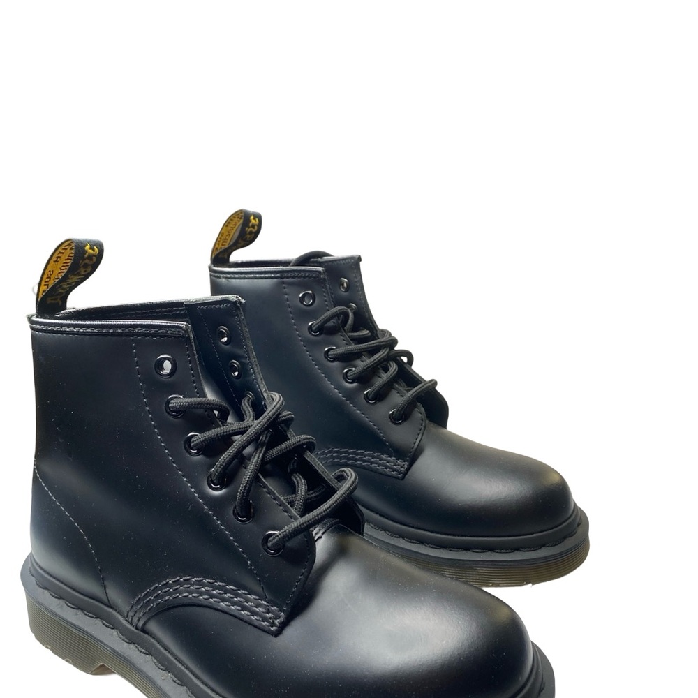 Dr. Martens Black Lace-Up Men's Boots - Picture 4 of 10